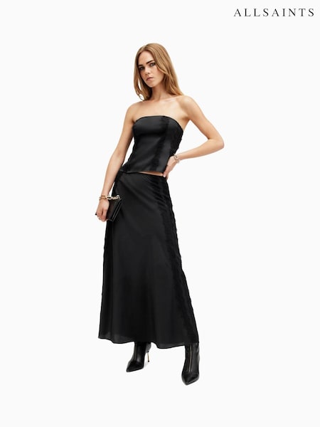 AllSaints Black Morgan Skirt (E97722) | £139