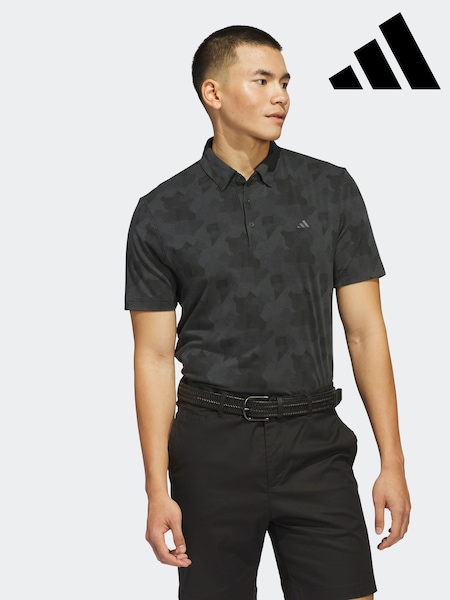 adidas Golf Go-To Printed Polo Shirt (E97905) | £50