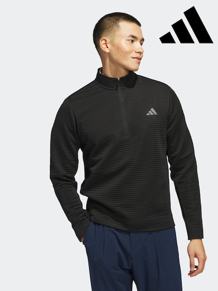 adidas Golf Ultimate365 Dwr Textured Quarter Zip Sweatshirt (E97931) | £55