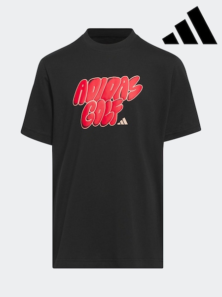 adidas Golf Kids Golf Graphic 100% Cotton T-Shirt (E98011) | £15
