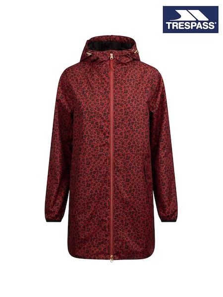 Trespass Female Red Parched Rainwear Jacket TP75 (E98446) | £50