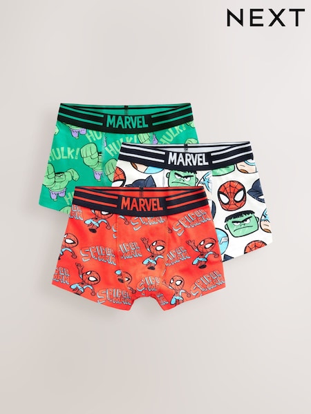 Multi Marvel Trunks 5 Pack (2-12yrs) (E98879) | £13 - £15