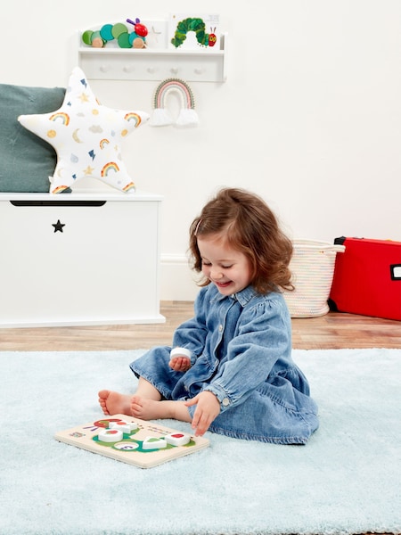 Very Hungry Caterpillar Tiny Wooden Shape Puzzle (E99000) | £16