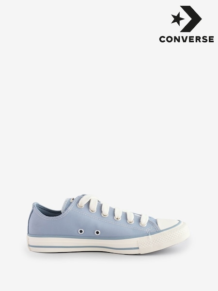 Converse Blue Standard Fit Chuck Taylor All Star Ox Trainers (E99566) | £65