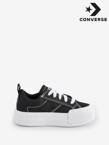 Converse Black Junior Chuck Taylor Cruise Ox Trainers (E99628) | £45