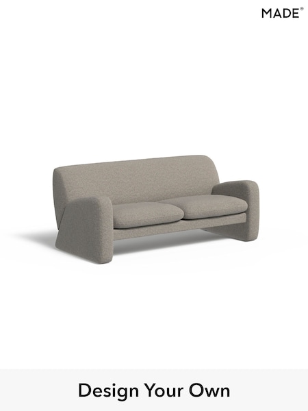 Basket Weave/Pumice Grey Romana By Made (F00063) | £1,099