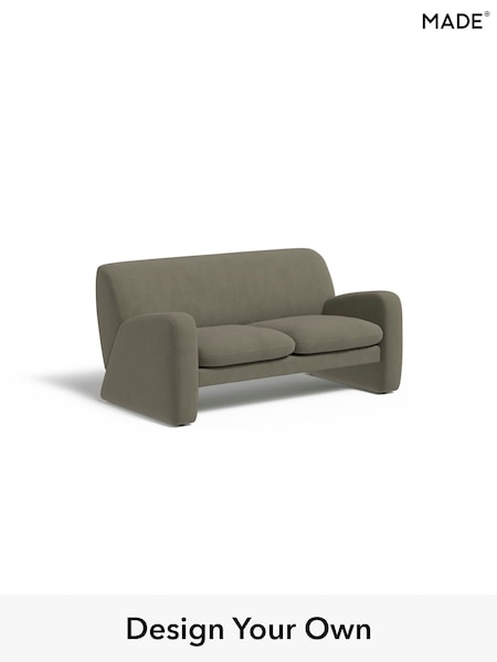 Cotton Weave/Dark Olive Green Romana By Made (F00068) | £1,075