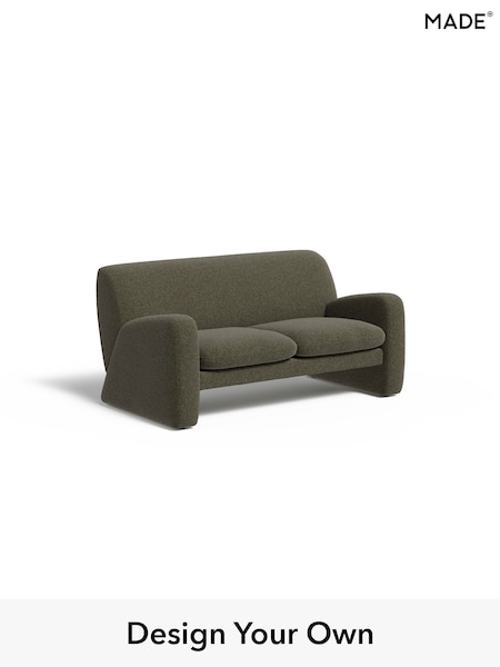 Soft Touch Boucle/Forest Green Romana By Made (F00081) | £999