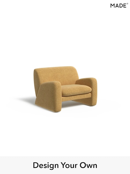 Soft Chenille Easy Clean/Yellow Ochre Romana By Made (F00083) | £850