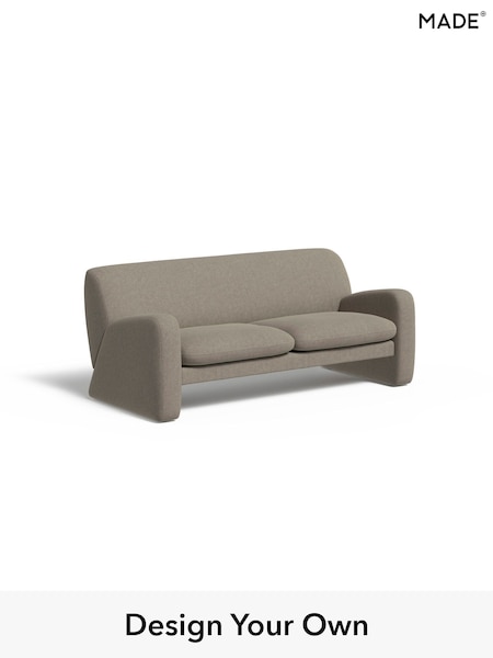 Soft Chenille Easy Clean/Pebble Grey Romana By Made (F00086) | £1,175