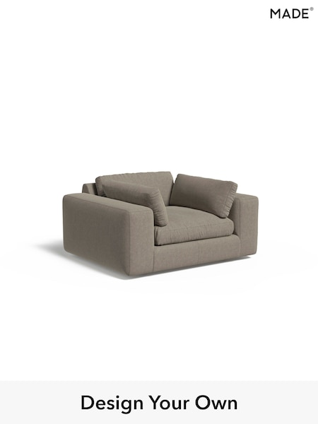 Soft Chenille Easy Clean/Pebble Grey Alec By Made (F00116) | £999