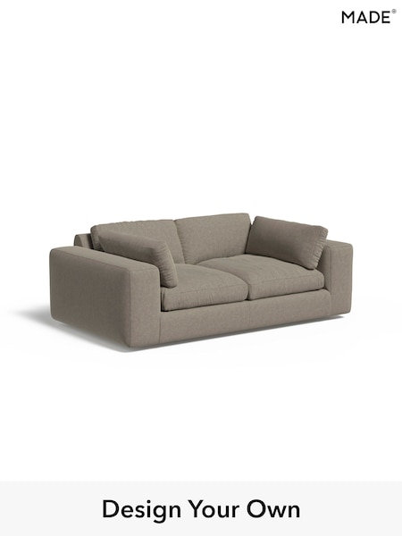 Soft Chenille Easy Clean/Pebble Grey Alec By Made (F00116) | £1,299