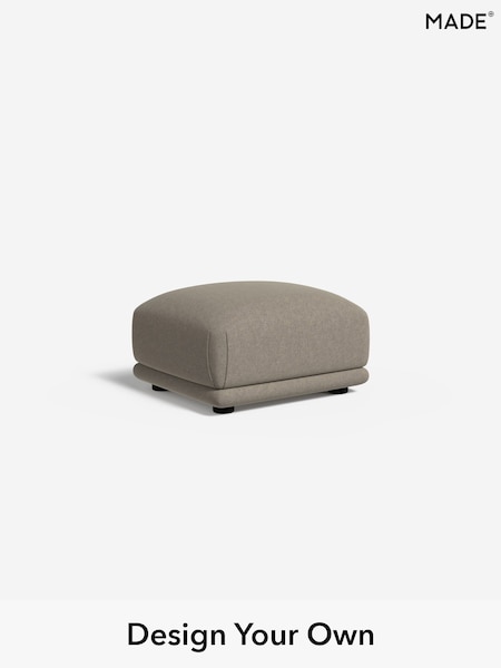 Soft Chenille Easy Clean/Pebble Grey Jadis By Made (F00118) | £399