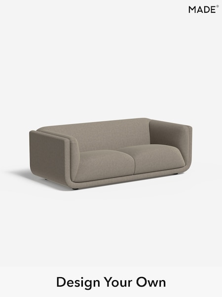 Soft Chenille Easy Clean/Pebble Grey Jadis By Made (F00118) | £1,375