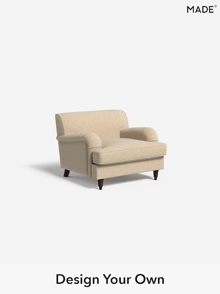 Soft Touch Boucle/Natural Linen Orson By Made (F00130) | £775