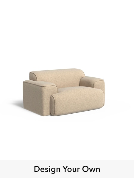 Soft Touch Boucle/Natural Linen Avalon By Made (F00131) | £850