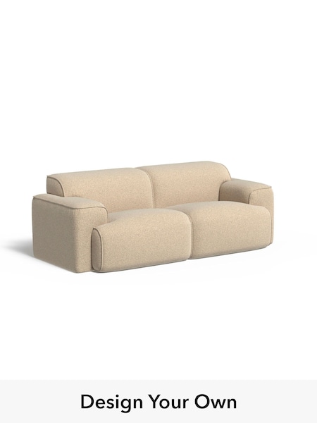 Soft Touch Boucle/Natural Linen Avalon By Made (F00131) | £1,299