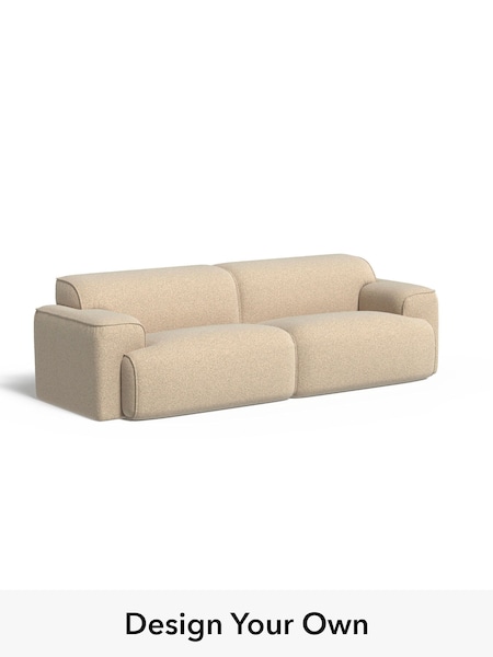 Soft Touch Boucle/Natural Linen Avalon By Made (F00131) | £1,399