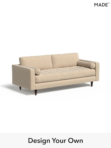 Soft Touch Boucle/Natural Linen Scott By Made (F00133) | £1,099