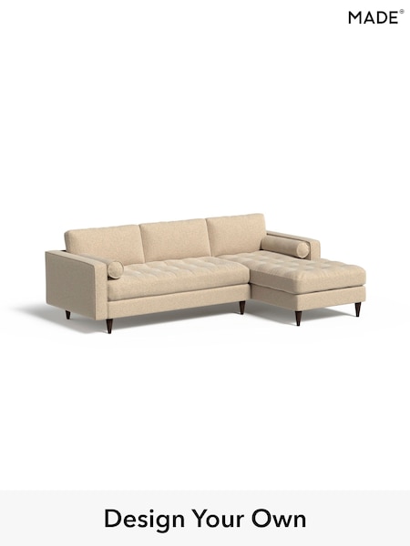 Soft Touch Boucle/Natural Linen Scott By Made (F00133) | £1,775