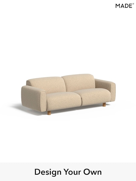 Soft Touch Boucle/Natural Linen Diego By Made (F00134) | £975