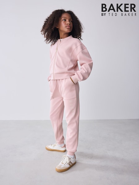 Baker by Ted Baker 2 Piece Premium Zip-Through Bomber & Joggers Set (F00160) | £46 - £51