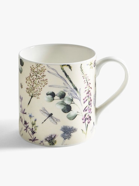 MM Living Set of 2 Multi Lula Bone China Mugs (F00203) | £30