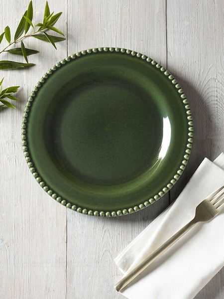 MM Living Set of 4 Green Bobble Side Plates (F00210) | £48