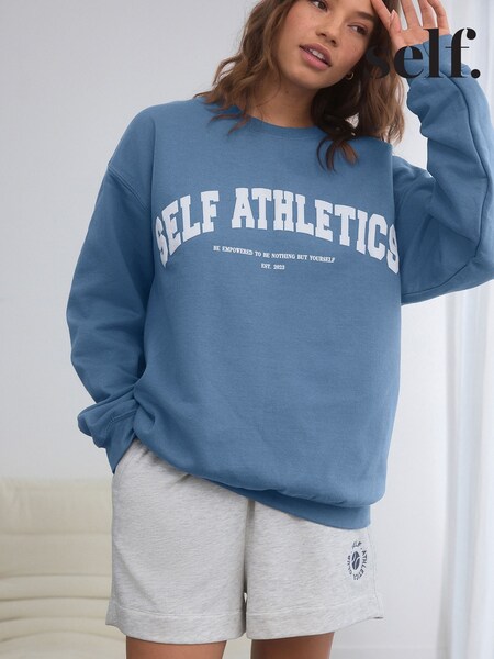 self. Blue Sweatshirt (F00357) | £28