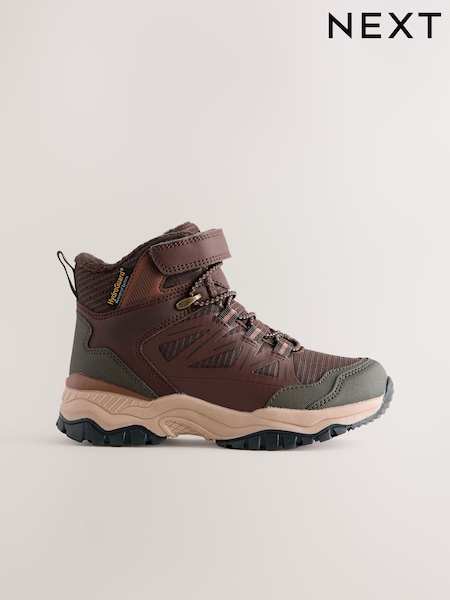 Brown Waterproof Walking Boots (F00520) | £40 - £47