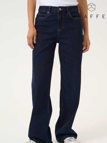 Kaffe KAsinem High Waisted Wide Leg Jeans (F00841) | £80