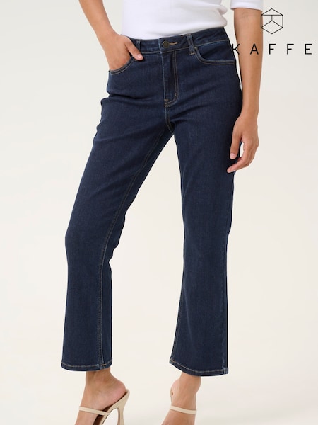 Kaffe Slim Fit Blue KAsinem Cropped Jeans (F00851) | £70