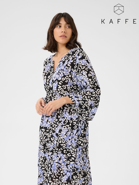 Kaffe A-Line Fit KAlea 3/4 Sleeve Dress (F00888) | £65