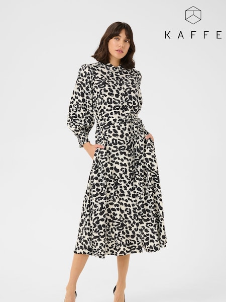 Kaffe KAemina Half Sleeves Midi Shirt Dress (F00899) | £70