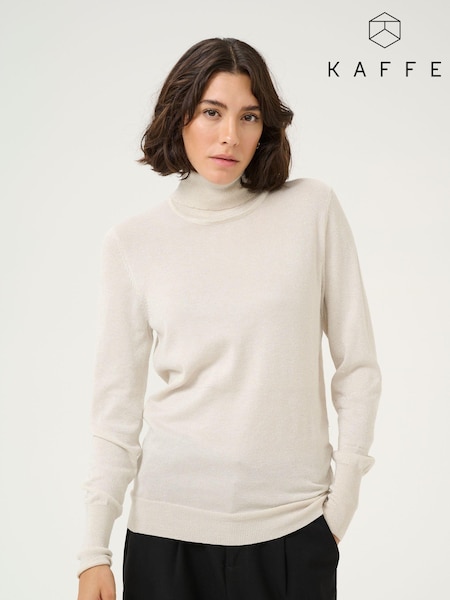 Kaffe Karegina Pullover Rollneck Knit Jumper (F01128) | £45