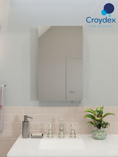 CROYDEX White Dawley Single Bathroom Cabinet (F01190) | £207