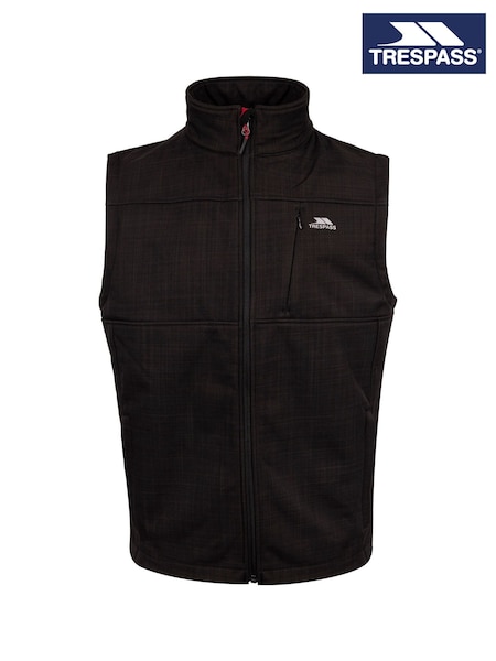 Trespass Male Baro B Sofshell Black Gilet (F01586) | £74