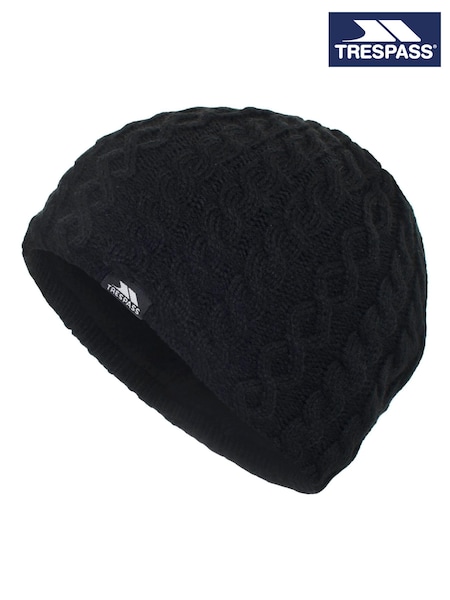 Trespass Female Kendra Black Hat (F01612) | £24