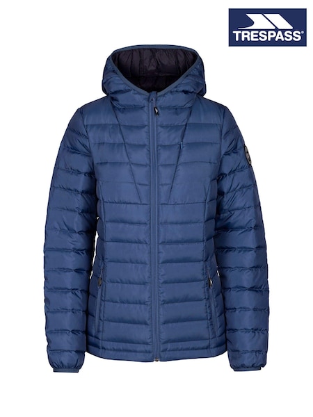 Trespass Female Blue Bartush Down Jacket (F01654) | £147