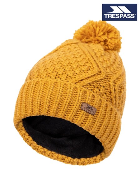 Trespass Female Yellow Zyra Hat (F01662) | £27
