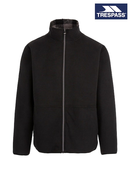Trespass Male Tatsfield Fleece Black Jacket At400 (F01668) | £90