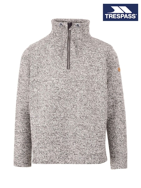 Trespass Male Grey Paythorne Casual Fleece Sweater (F01680) | £84