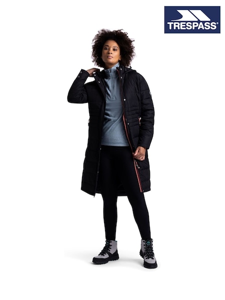 Trespass Female Bitsy Down Black Jacket (F01686) | £190
