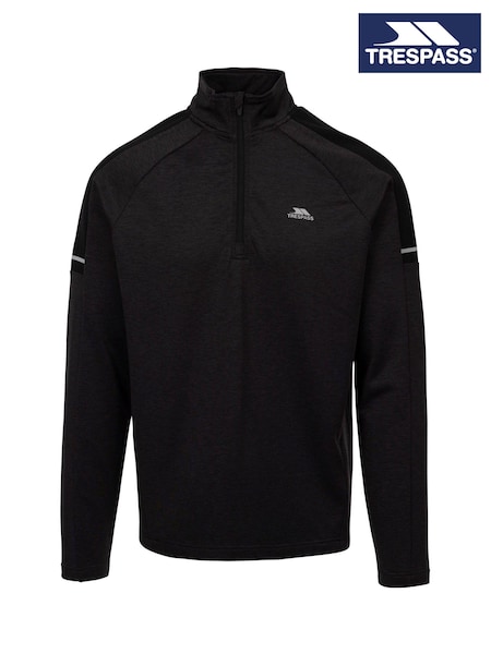Trespass Male Caldez Active Black Top (F01697) | £58