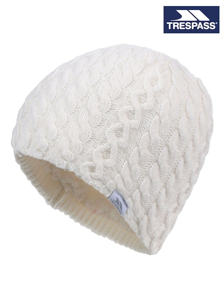 Trespass Female Kendra White Hat (F01707) | £24