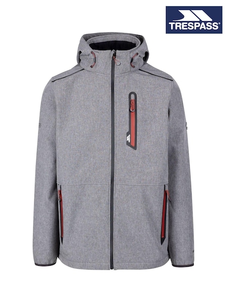 Trespass Mens Anak Softshell Grey Jacket (F01743) | £130