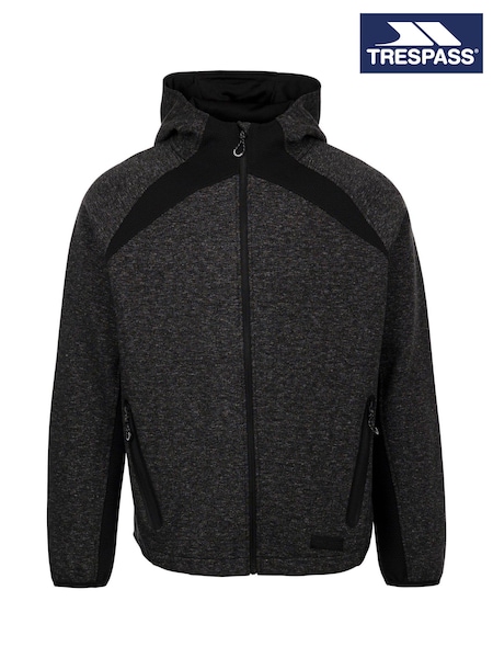 Trespass Male Chapa Active Black Hoodie (F01787) | £84