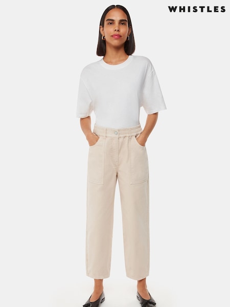 Whistles Nude Tessa Casual Trousers (F01860) | £99