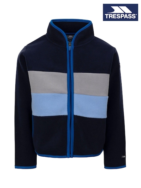 Trespass Male Blue Fareham 100% Cotton Fleece (F01865) | £36