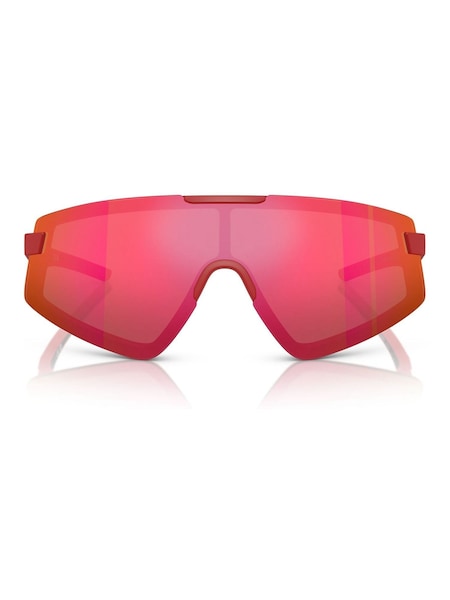 Ferrari Red Scuderia Irregular Sunglasses (F02110) | £123